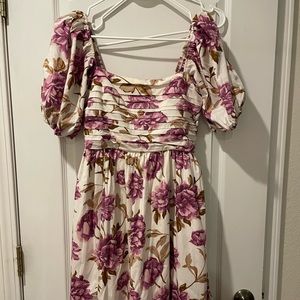 Abercrombie & fitch Emerson poplin midi dress